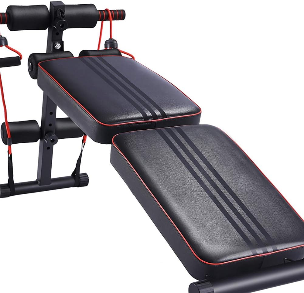 TKLLOVE Weight Bench,Fitness Reality 1000 Super Max Weight Bench With Upgraded Wider Backrest/seat (2019 Version) 700 Lbs Confidence Fitness Adjustable Sit Up -Black