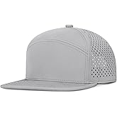 Varpepe Performance Snapback Hats for Men Women,Flat Bill Cap,Golf,Running,Workout