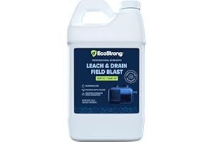 Eco Strong Septic Drain and Leach Field Treatment | Bio-Enzyme Cleaner Breaks Down and Digest Clogs | Removes Odors & Mainlin