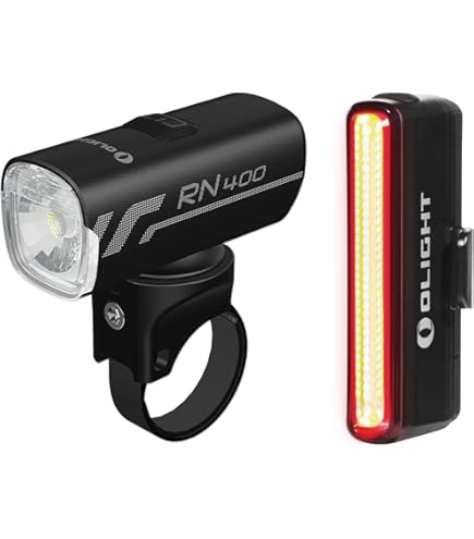 OLIGHT RN800 ライト 2個セット OLIGHT RN 800 Rechargeable LED Bike Headlights, 5 Modes USB