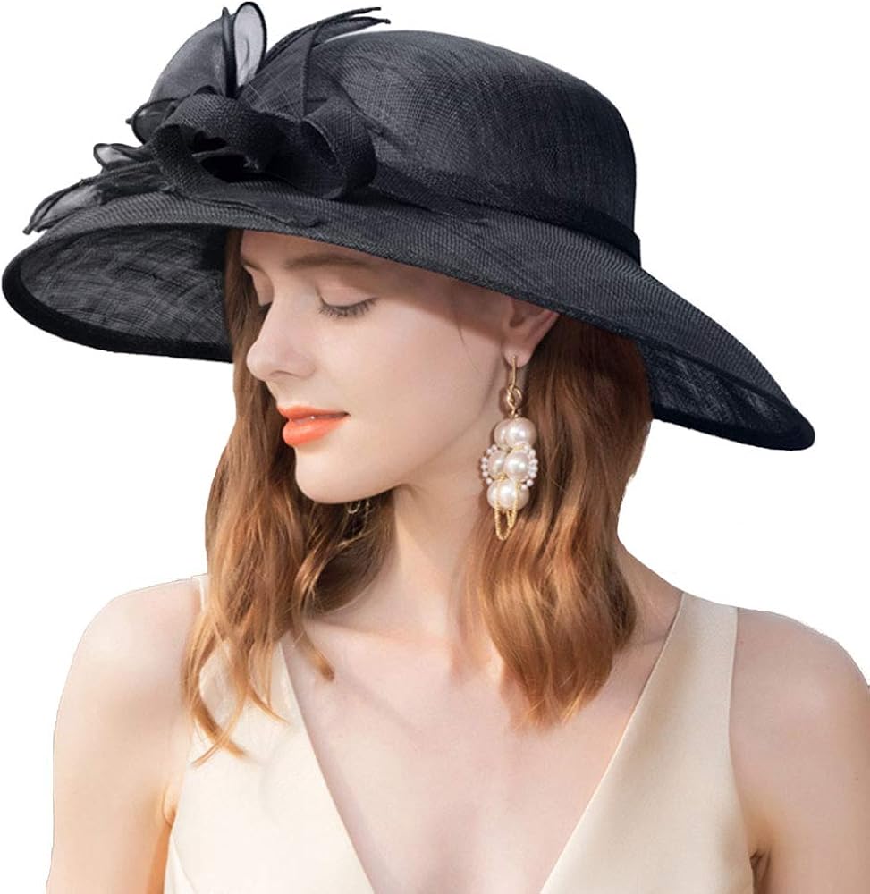 dressy black hats