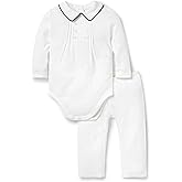 Janie and Jack baby-girls Baby Pintuck Matching Set