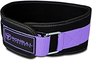 IRON BULL STRENGTH Women Weight Lifting Belt - High Performance Neoprene Back Support - Light Weight & Heavy Duty Core Support For WeightLifting and Fitness