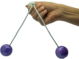 Gifton Vintage Clackers Balls Plastic Click Clack Novelty Gift for Kids Boys view 2