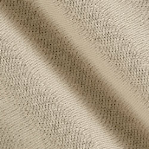 120in 100% Cotton Muslin Natural Beige Fabric By The Yard