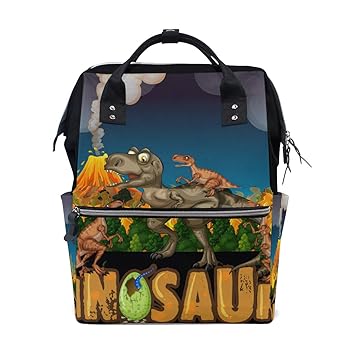 dinosaur backpack diaper bag