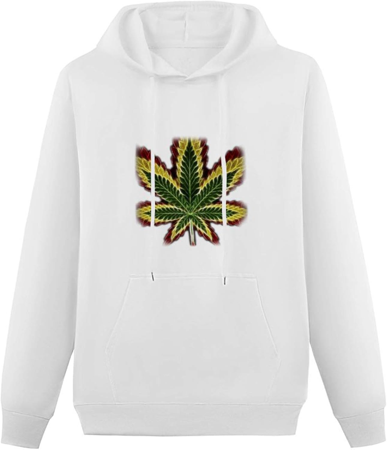 Weed Smoke Marihuana Cannabis Hoodie Funny Printed Pullover Hoodies