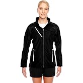 Team 365 Ladies' Dominator Waterproof Jacket L BLACK