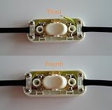 SFTlite Torpedo Switch 2Packs Double Pole Inline Switch for Lamps Small view 8