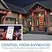 Honeywell UltraPro Z-Wave Plus Outdoor Switch, Single Outlet Plug-In | Weather-Resistant for Outside Lighting | ZWave Hub Required - Alexa and Google Assistant Compatible, 39346
