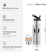 Super Sparrow 500ml Stainless Steel Vacuum Insulated Water Bottle view 3