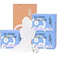 100% Organic Overnight Pads for Women, Ultra Thin Extra Heavy Flow Menstrual Sanitary Napkins with Wings Cotton Extra Coverage Period-Pads Super Absorbency Feminine Pad (Overnight, Size 5, 36 Ct)