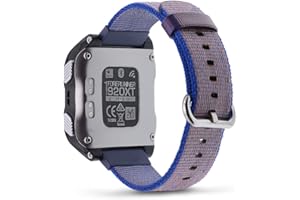 C2D JOY Woven Nylon Strap Compatible with Garmin Forerunner 920XT Bands Replacement Accessory