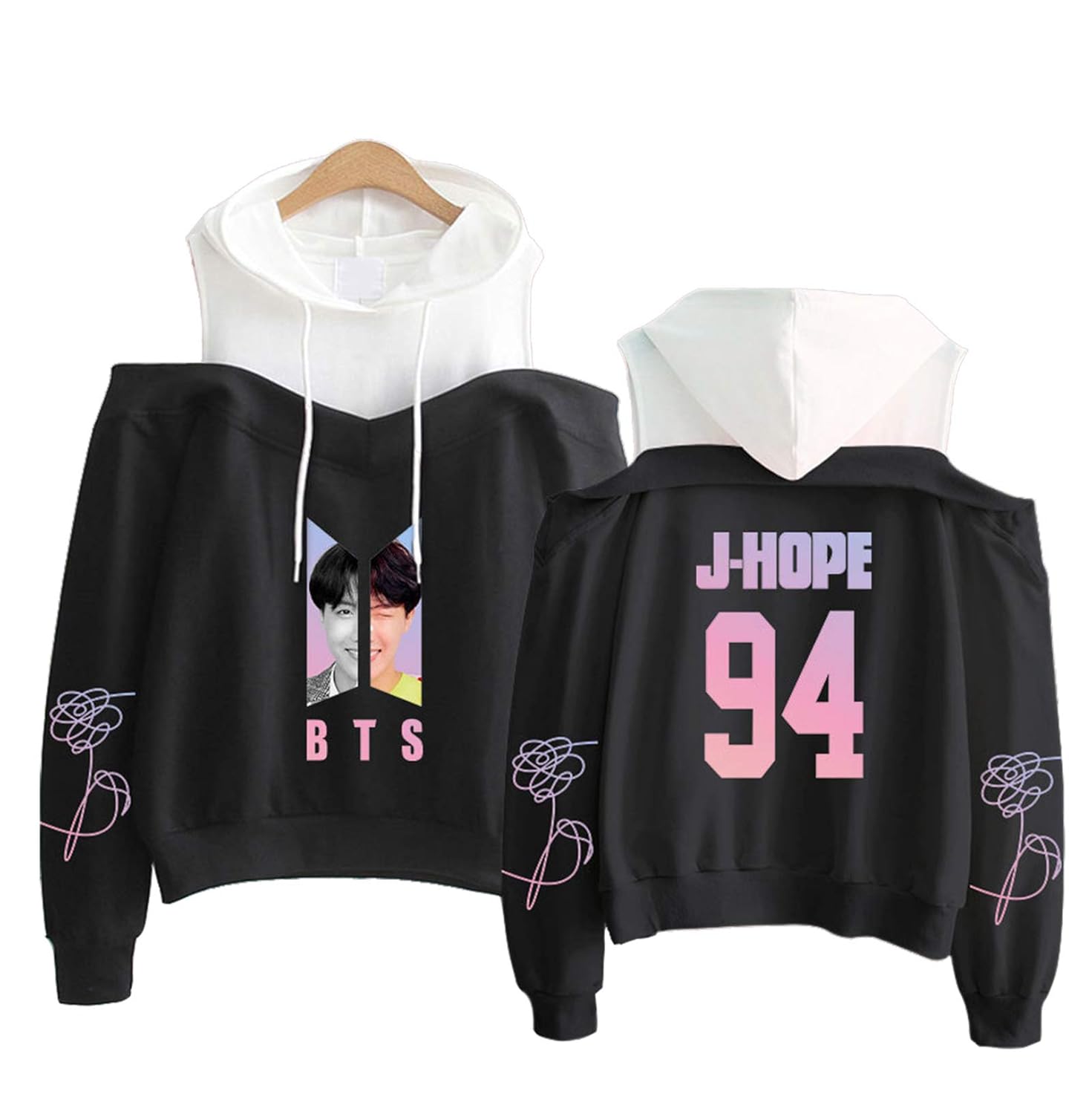 bts tear hoodie