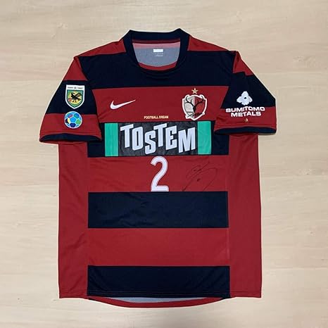 Amazon Co Jp 08 08 鹿島アントラーズ 内田篤人 ユニフォーム 日本代表 シャルケ 小笠原 柴崎 半袖 ボーダー 優勝 2連覇 Kashima Antlers ホビー 通販