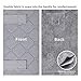 senbowe Large Foldable Clothes Storage Bags, [4 Pack] Collapsible Storage Bag Organizers, Large Clear Window, Handles, Zippers,for Clothes, Blankets, Closets, Dorm, Bedrooms - (21.7 x 15.7 x 9.8”)