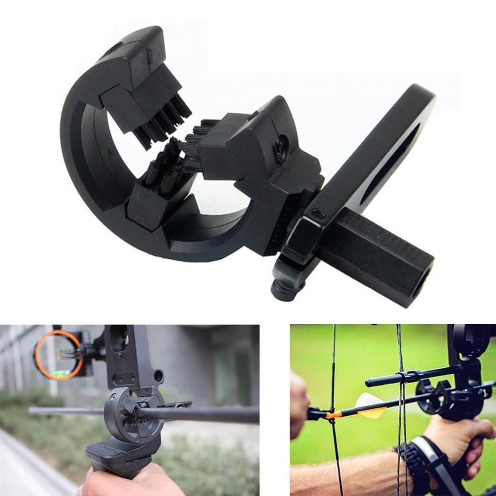 Whisker Biscuit Arrow Rest for Compound Bow Hunting Brush Capture,Black Buy Online in United