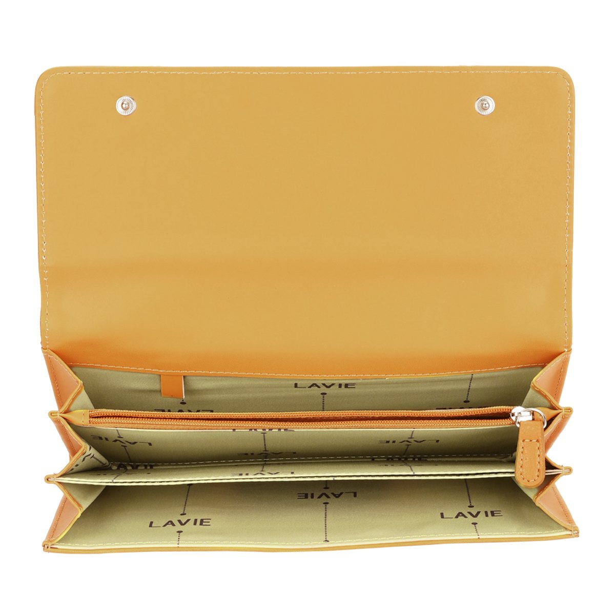 lavie roma women's clutch (ocher)