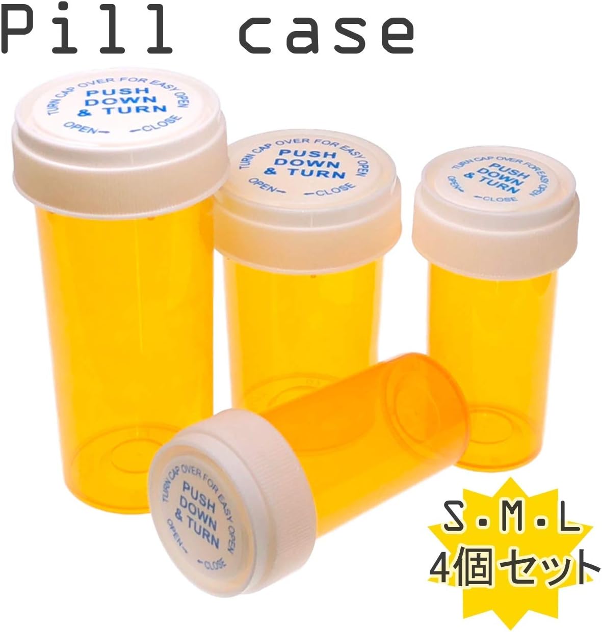 Amazon Rer ピルケース 海外ドラマ ハリウッド映画 海外仕様 薬入れ 4個セット イエロー S M L Cobalt Planet ピルケース Amazon Rer ピルケース 海外ドラマ ハリウッド映画 海外仕様 薬入れ 4個セット イエロー S M L Cobalt Planet ピルケース