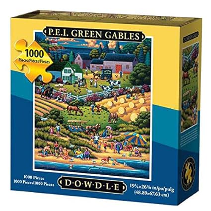 Dowdle Folk Art Prince Edward Island Jigsaw Puzzle (1000 Piece)