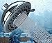 PurpleDrip High Pressure 2.5 GPM Shower Head, Chrome Finish