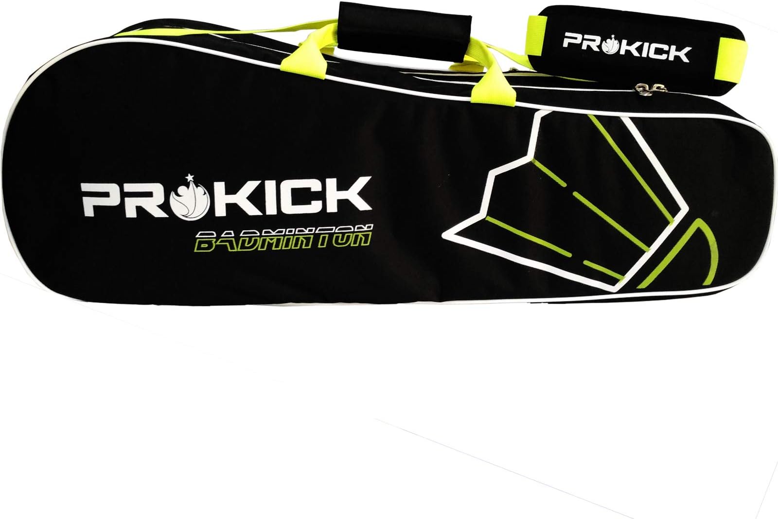 Prokick Neon Series Badminton Kitbag with Double Zipper Compartments