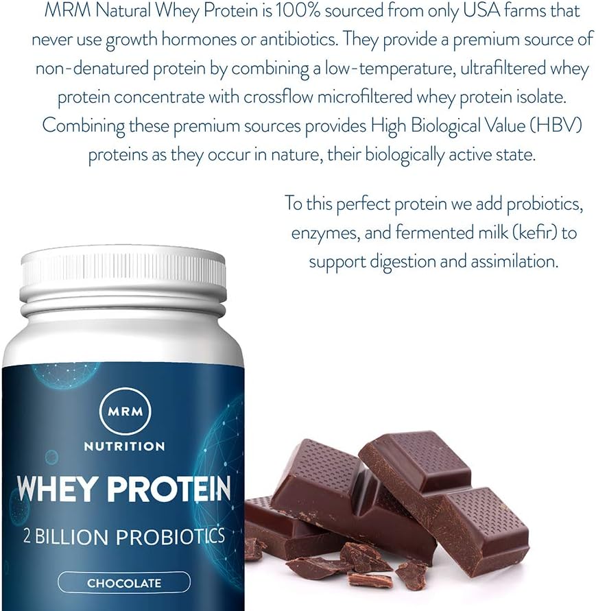 MRM Whey Protein Powder - 2 lbs - Chocolate: Health & Personal Care