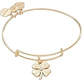 Alex and Ani Love' Clover Charm Bangle Bracelet