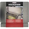 Chef Master Commercial Deep Fryer Splash Guard, Stops Oil from Splattering, Kitchen Essentials, Universal Fit, Premium 18-Gauge Stainless Steel, 20.5 x 15" Splatter Screen Guard for Oil Splatter-90059