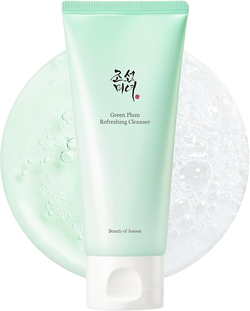Beauty of Joseon Green Plum Refreshing Cleanser Gel Type Deep Pore Cleansing, Face Cleansers for All Skin Types, Korean Skinc