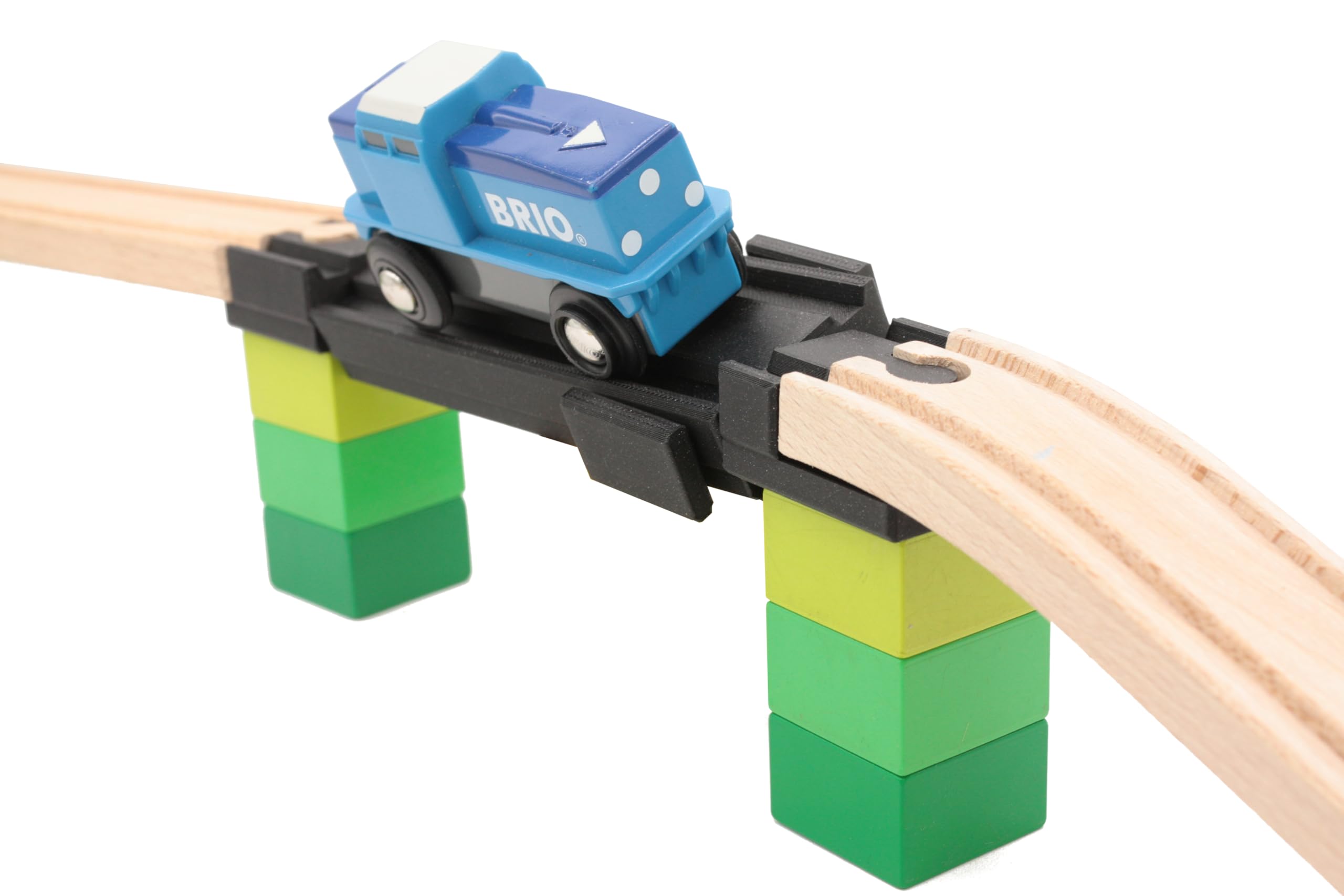 Locorico - Accident Bridge for Wooden Train Brio Lillabo Hape Compatible