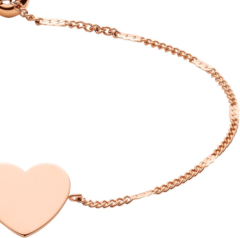 Armband Für Frauen Classics, Min.Innere Länge:165mm Rose Gold Edelstahl Armband, JF02965791