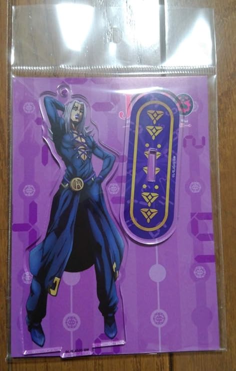 Amazon Lumine Jojo 限定コラボ ジョジョの奇妙な冒険 黄金の風 5部 ジョジョ展 アニメ アクリルスタンドキーホルダー アバッキオ おもちゃ おもちゃ