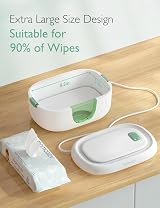 momcozy Baby Wipe Warmer Spring Design 4 Temp Levels Night Light view 9