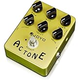 JOYO Distortion Vintage Tube AC30 Amp Simulator Pedal British Rock Sound for Electric Guitar Effect - Bypass (AC Tone JF-13)
