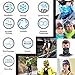Lotuyacy Outdoor Wide Headband,Elastic Seamless Scarf UV Resistence Sport Headwear for Men&Women,Workout,Yoga,Multi Function,Constructed with High Performance Moisture Wicking Microfiber (Solid2-9Pcs)