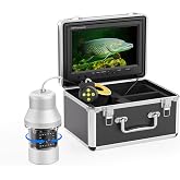 Eyoyo Underwater Fishing Camera Video Fish Finder DVR Function 9 inch Large Color Screen 360&deg; Horizontal Panning Camera 1000TVL w/ 18 Infrared IR Lights 30M Cable for Lake Sea Boat Ice Fishing