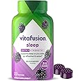Vitafusion Extra Strength Melatonin BlackBerry, 5mg, 120 Count (Pack of 2)