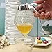 Sencoo No Drip Honey Dispenser | Syrup Dispenser | Includes Counter Top Storage Stand (acrylic)