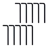 MY MIRONEY 5mm Metric Hex Key Wrench Black L-shape
