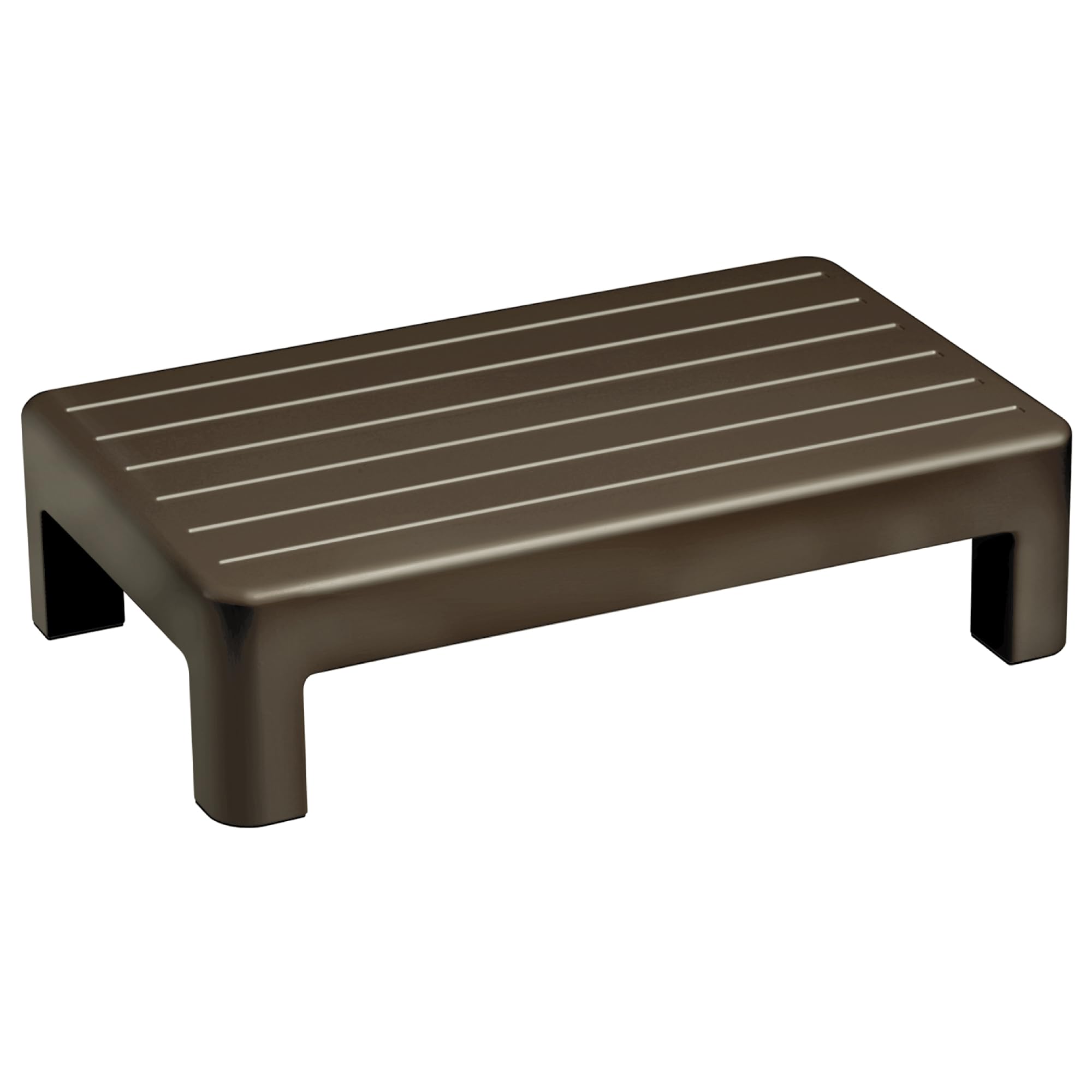 小原産業 プラスチック踏み台 高さ14cm 大型タイプ ブラウン ST-635商品画像