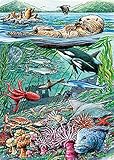 Life on the Pacific Ocean, A 35 Piece Tray Puzzle by Cobble Hill