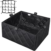 RAYMACE Bike Basket Liner &amp; Cargo Net, Reusable Thickened Lining | Bicycle Basket Accessory Fits Most Bikes and E-Bike Baskets