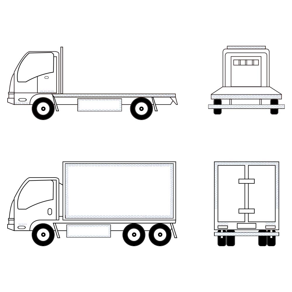 Starrey Flexible Reflective Tape White Silver 1/2 Inch X 15 Feet High Intensity Grade DOT-C2 Safety Tape Waterproof Conspicuity Trailer Reflector …: Industrial & Scientific