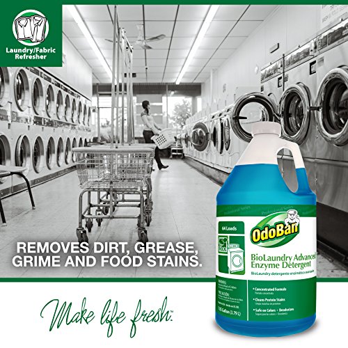 OdoBan Professional Cleaning BioStain and Odor Remover Gallon and Spray