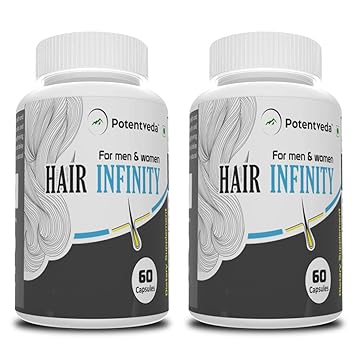Buy Potentveda Hair Infinity Supplement 6 Herbs Nourishment