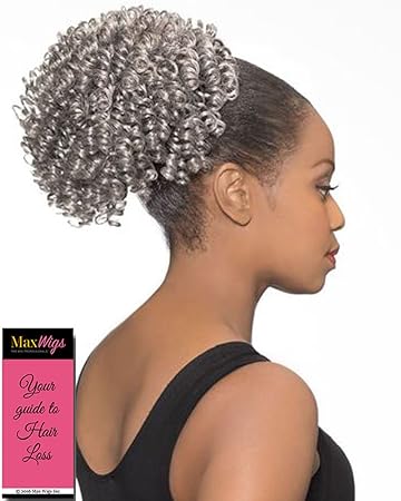 Amazon Com Ds008 Ponytail Color 280 Foxy Silver Wigs Short