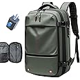 IKYWT Vacpack Backpack with Pump, Airback Backpack with Vacuum Seal Compression, 17”Laptop Vacuum Backpack Travel with TSA Lock