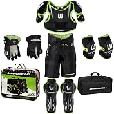 Winnwell Youth Cleansport NXT Hockey Pad and Bag Starter Kit