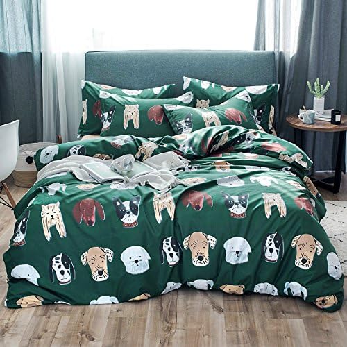 GOOFUN-D35K Duvet Cover Bedding Set 3pcs Lightweight Microfiber Well Designed 1 Duvet Cover 2 Pillow Shams, Comfortable, Breathable, Soft, Extremely Durable,King Size